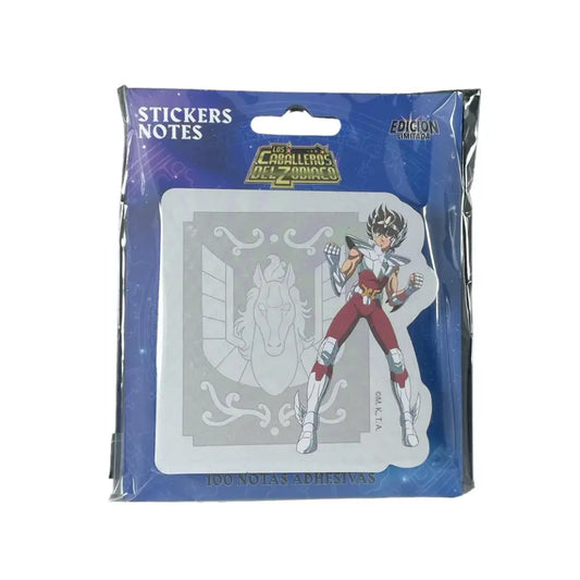 100 Notas Tipo Post It Saint Seiya Seiya De Pegaso - Caballeros Del Zodiaco