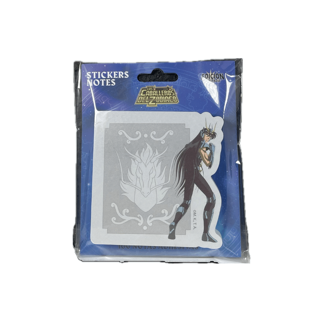 100 Notas Tipo Post It Saint Seiya Shiryu De Dragon - Caballeros Del Zodiaco