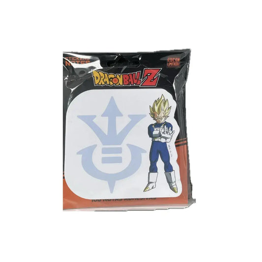 100 Notas Tipo Post It Dragon Ball Vegeta Super Saiyajin