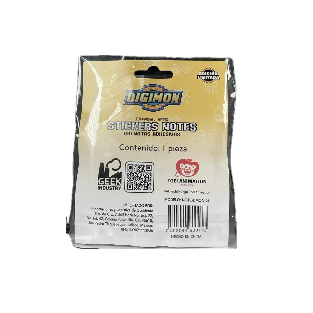 100 Notas Tipo Post It Digimon PATAMON