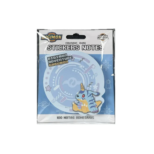 100 Notas Tipo Post It Digimon Gabumon