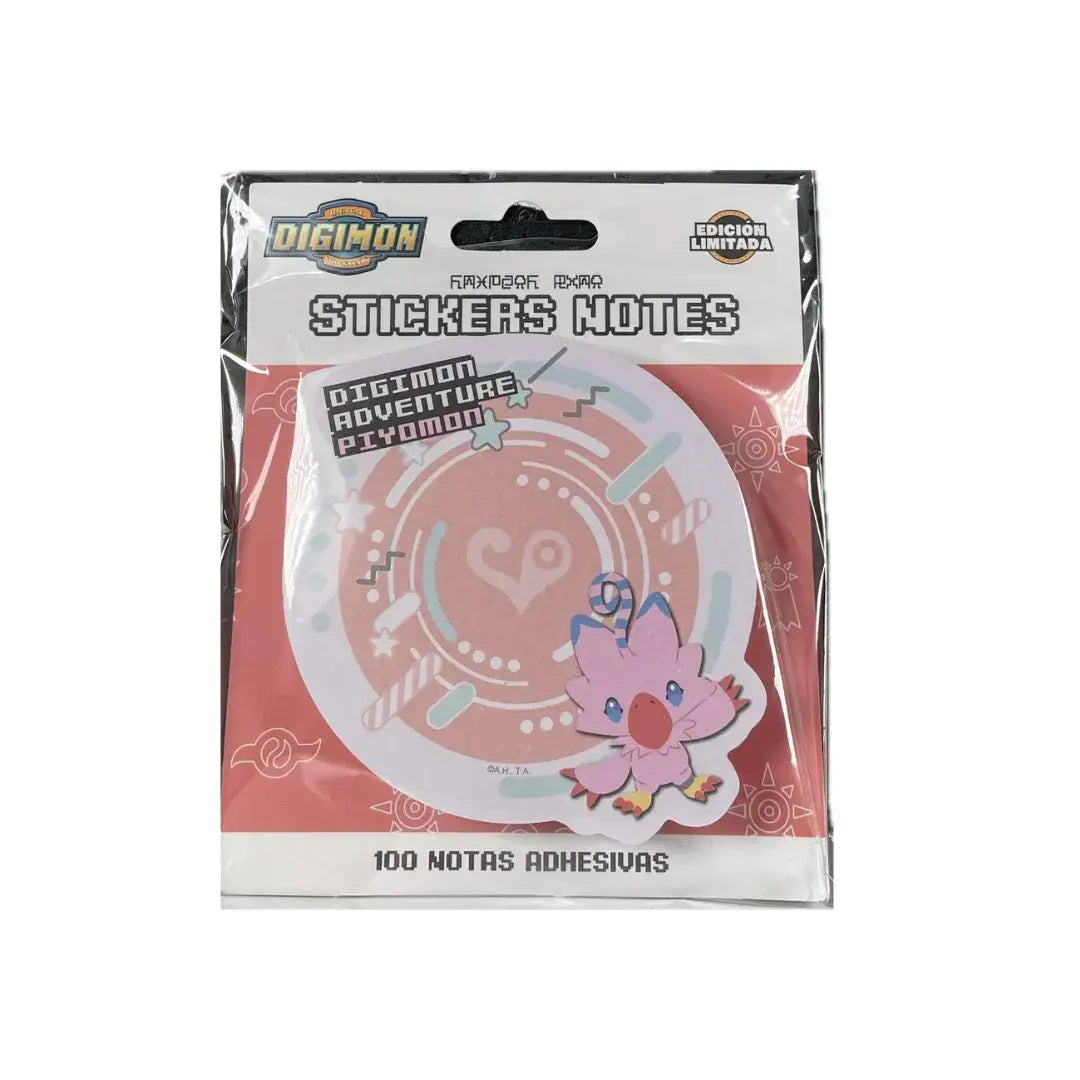 100 Notas Tipo Post It Digimon BIYOMON