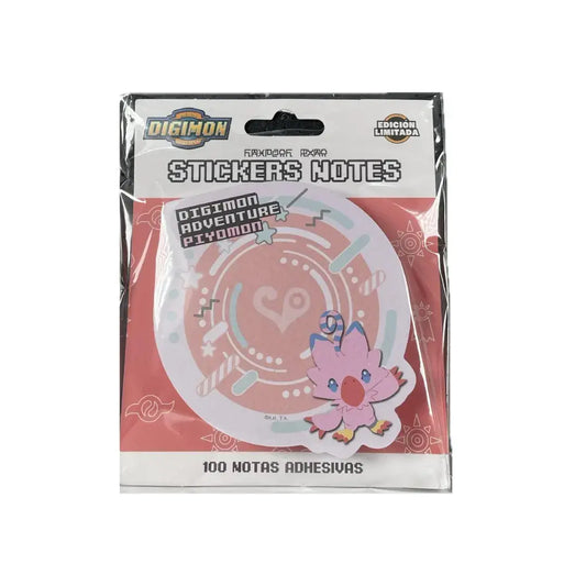 100 Notas Tipo Post It Digimon BIYOMON