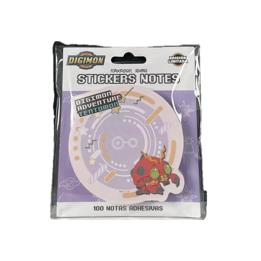 100 Notas Tipo Post It Digimon TENTOMON