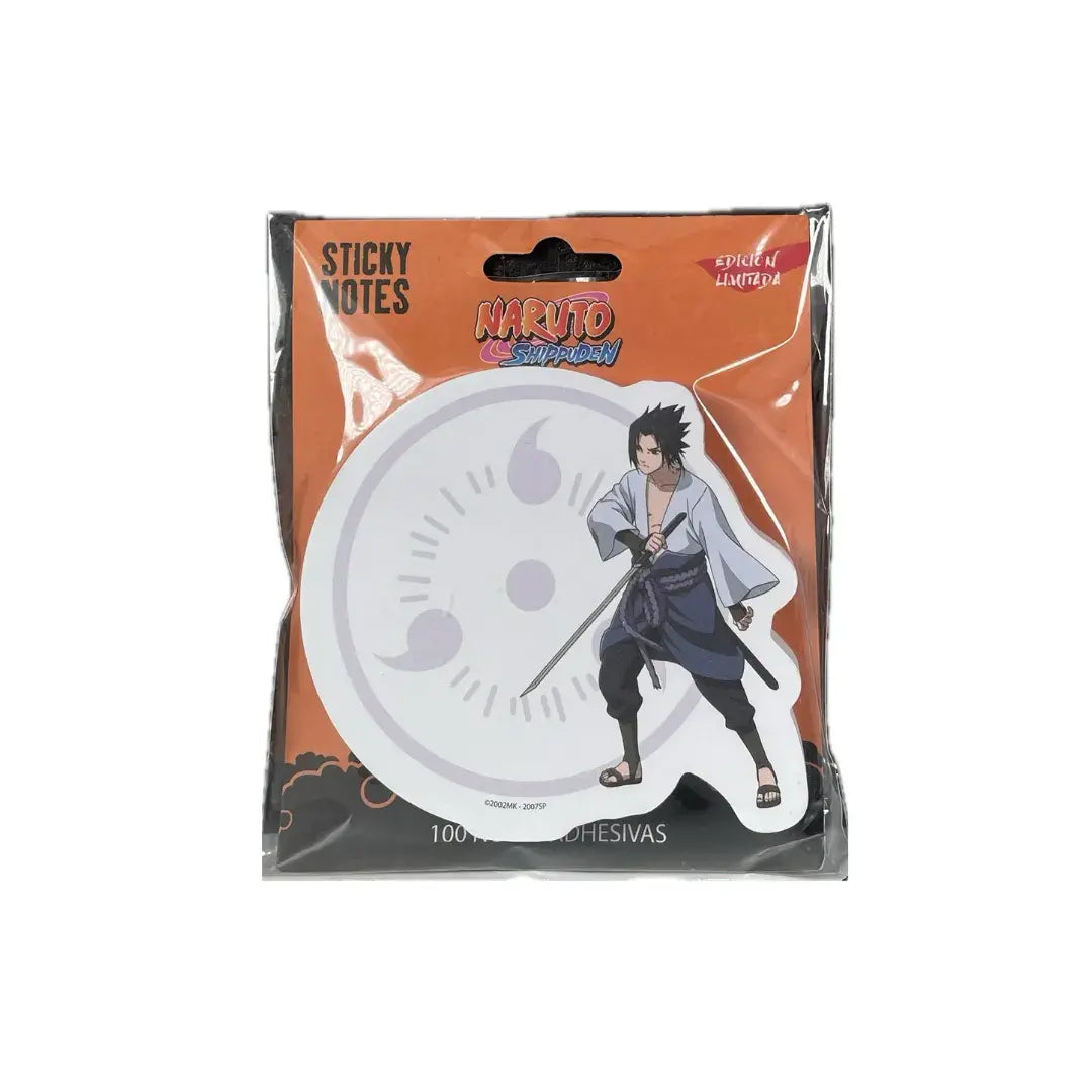 100 Notas Tipo Post It Naruto Sasuke Uchiha