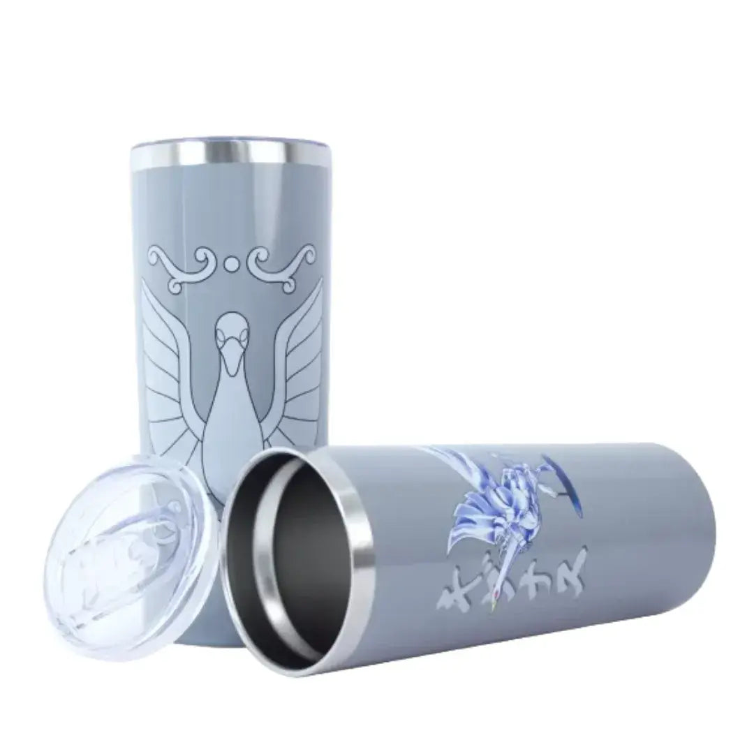 Termo Acero Inoxidable Hyoga el Cisne Caballeros del Zodíaco