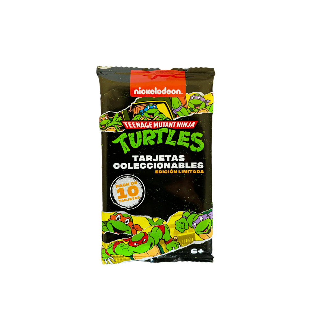 Tcg Tortugas Ninja Tarjetas Coleccionables Booster Pack