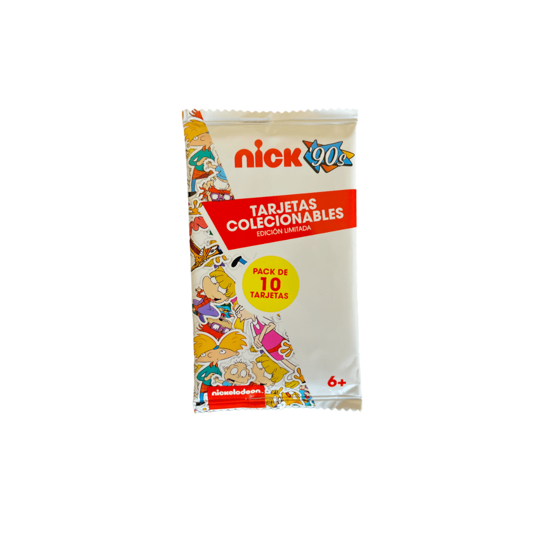 TCG Nickelodeon Tarjetas Coleccionables Booster Pack