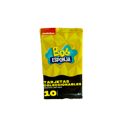 Tcg Bob Esponja Tarjetas Coleccionables Booster Pack