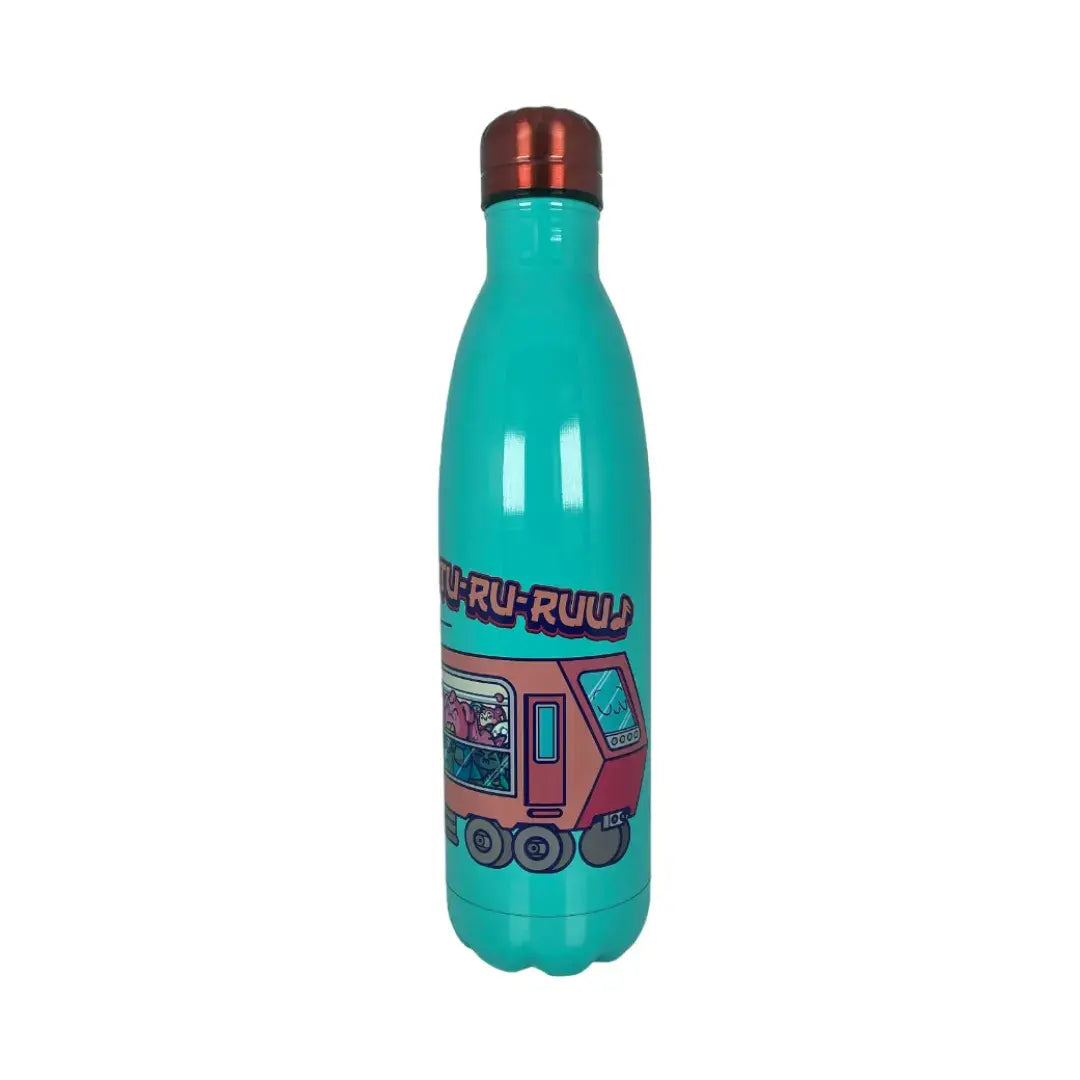 Botella Metálica De Acero Inoxidable Chido Kawaii Metro CDMX 750 ML
