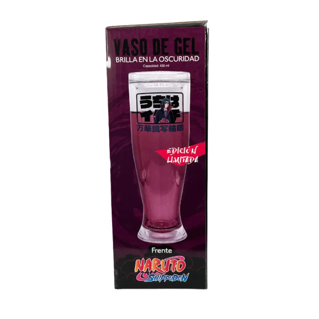 Vaso Mágico con liquido congelable Itachi Brilla en la Oscuridad - Anime Naruto Aldea de la Hoja