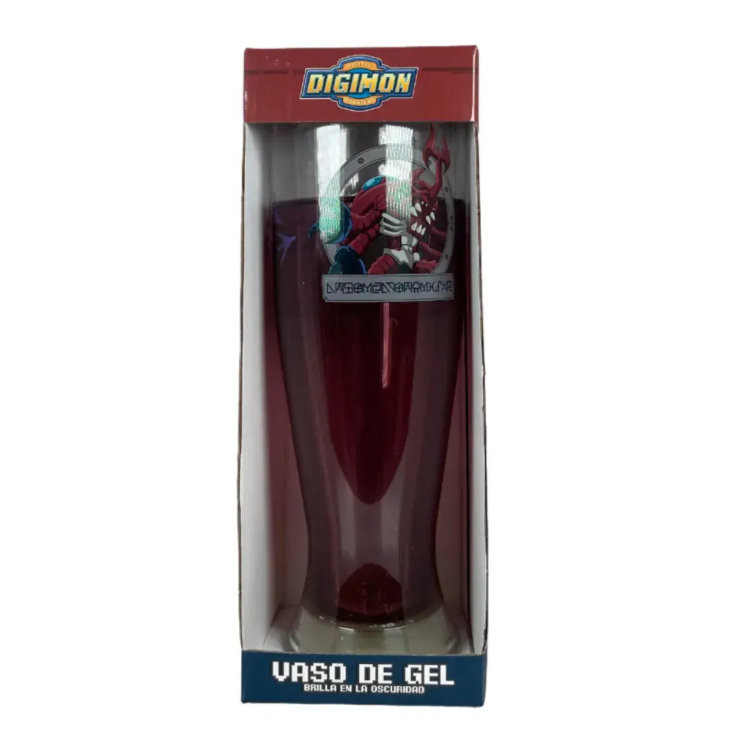 Vaso Mágico con liquido congelable Megakabuterimon Brilla en la Oscuridad - Anime Digimon