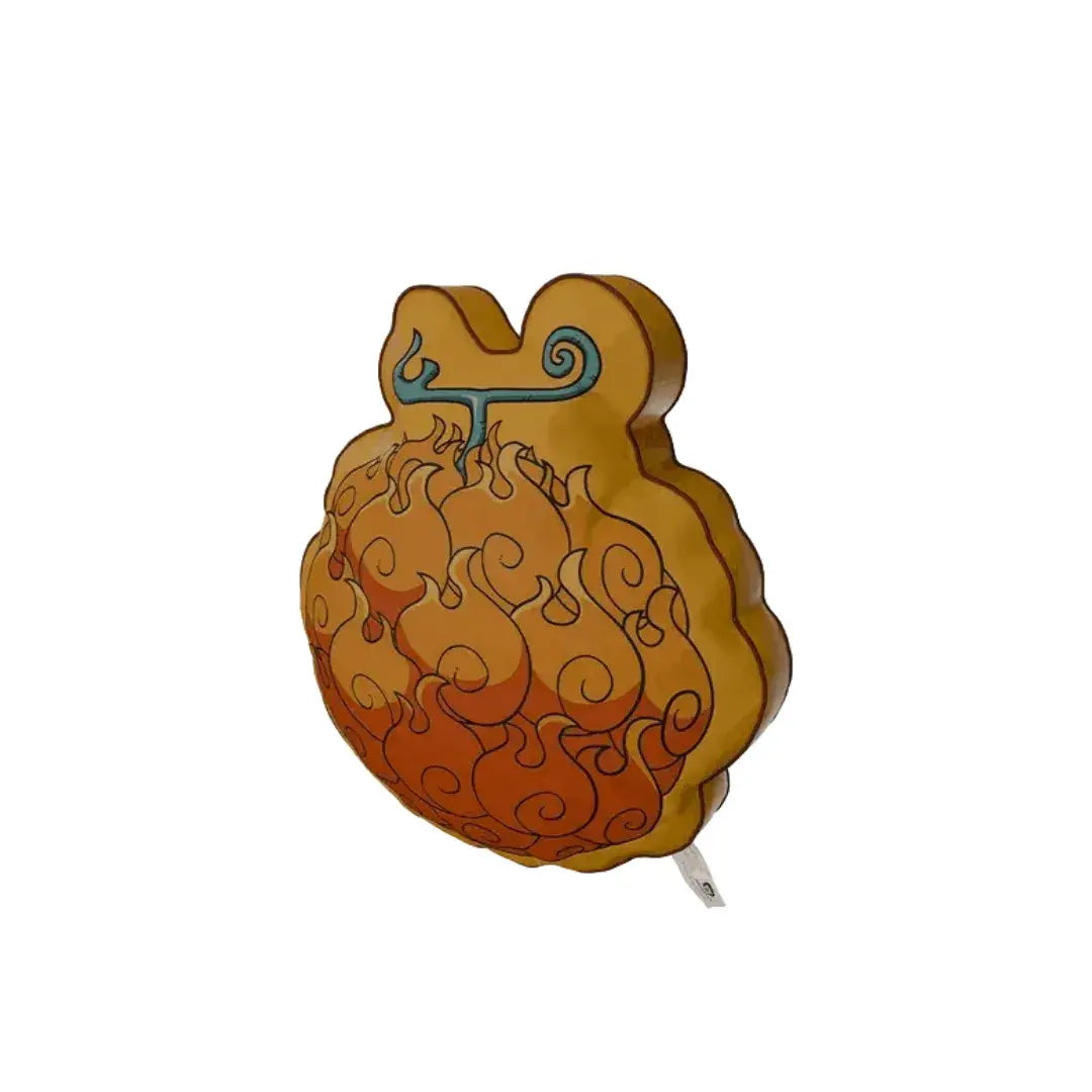 Geek Industry Cojín de Mera Mera Fruta del Diablo One Piece Anime