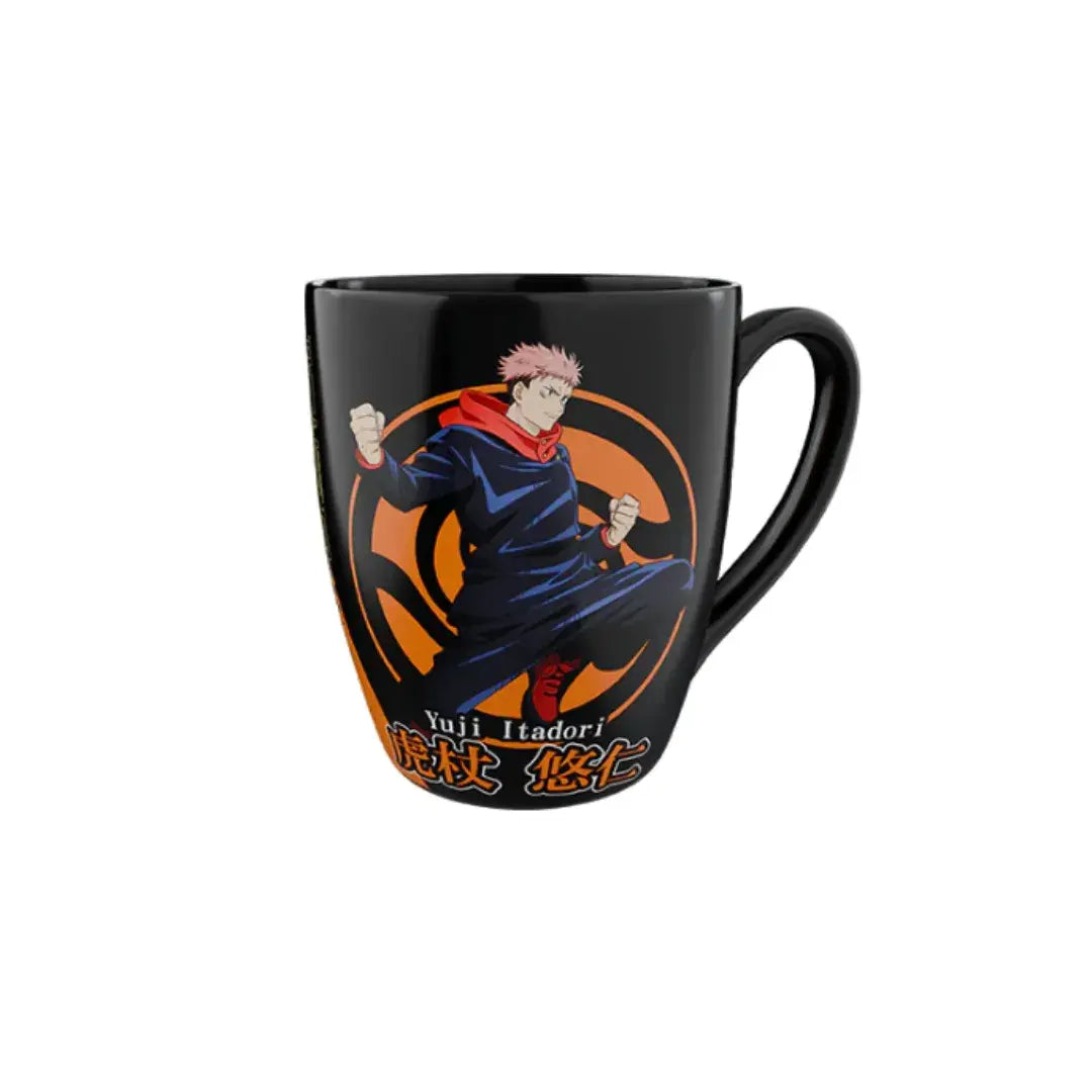 GEEK INDUSTRY VAJILLA JUJUTSU KAISEN (4 TAZAS, 4 BOWLS, 4 PLATOS) EDICIÓN LIMITADA
