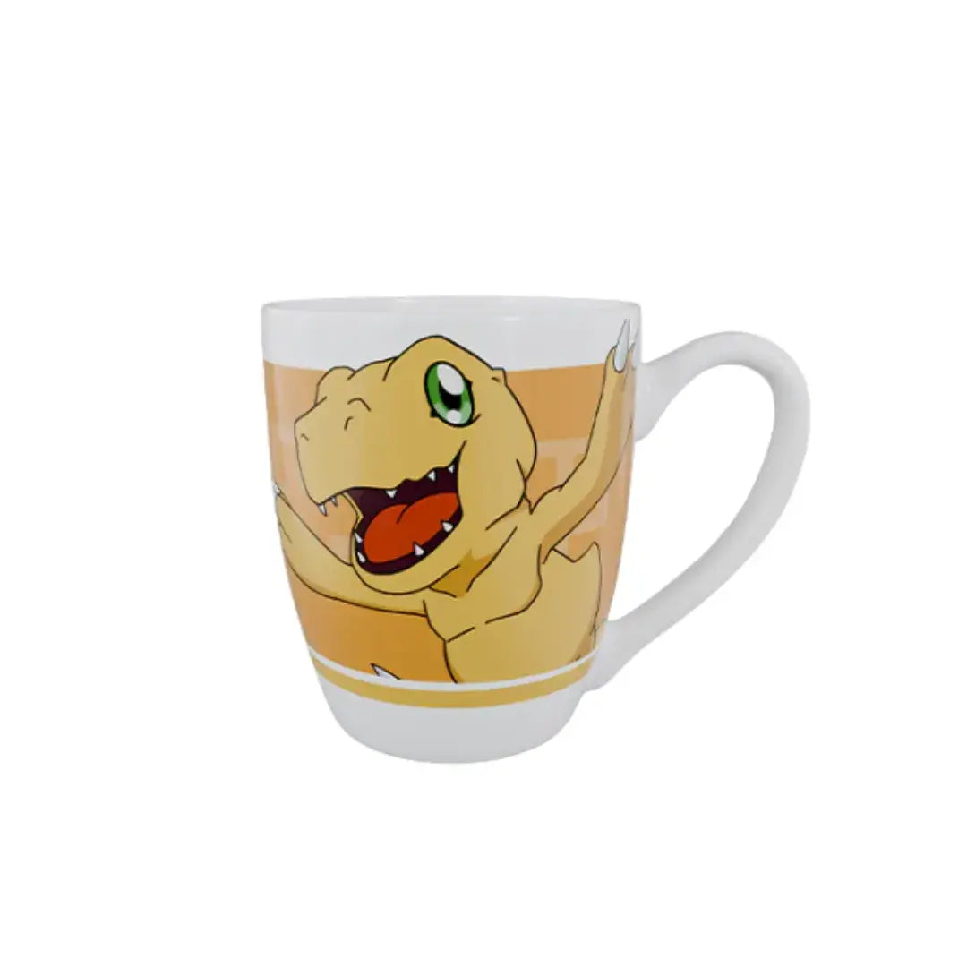 GEEK INDUSTRY VAJILLA DIGIMON (4 TAZAS, 4 BOWLS, 4 PLATOS) EDICIÓN LIMITADA