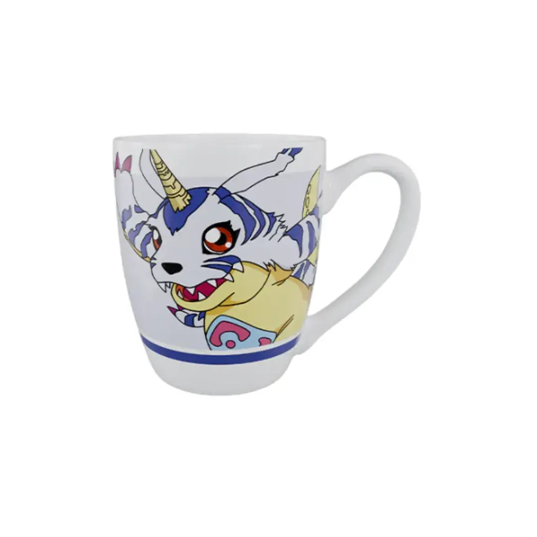 GEEK INDUSTRY VAJILLA DIGIMON (4 TAZAS, 4 BOWLS, 4 PLATOS) EDICIÓN LIMITADA