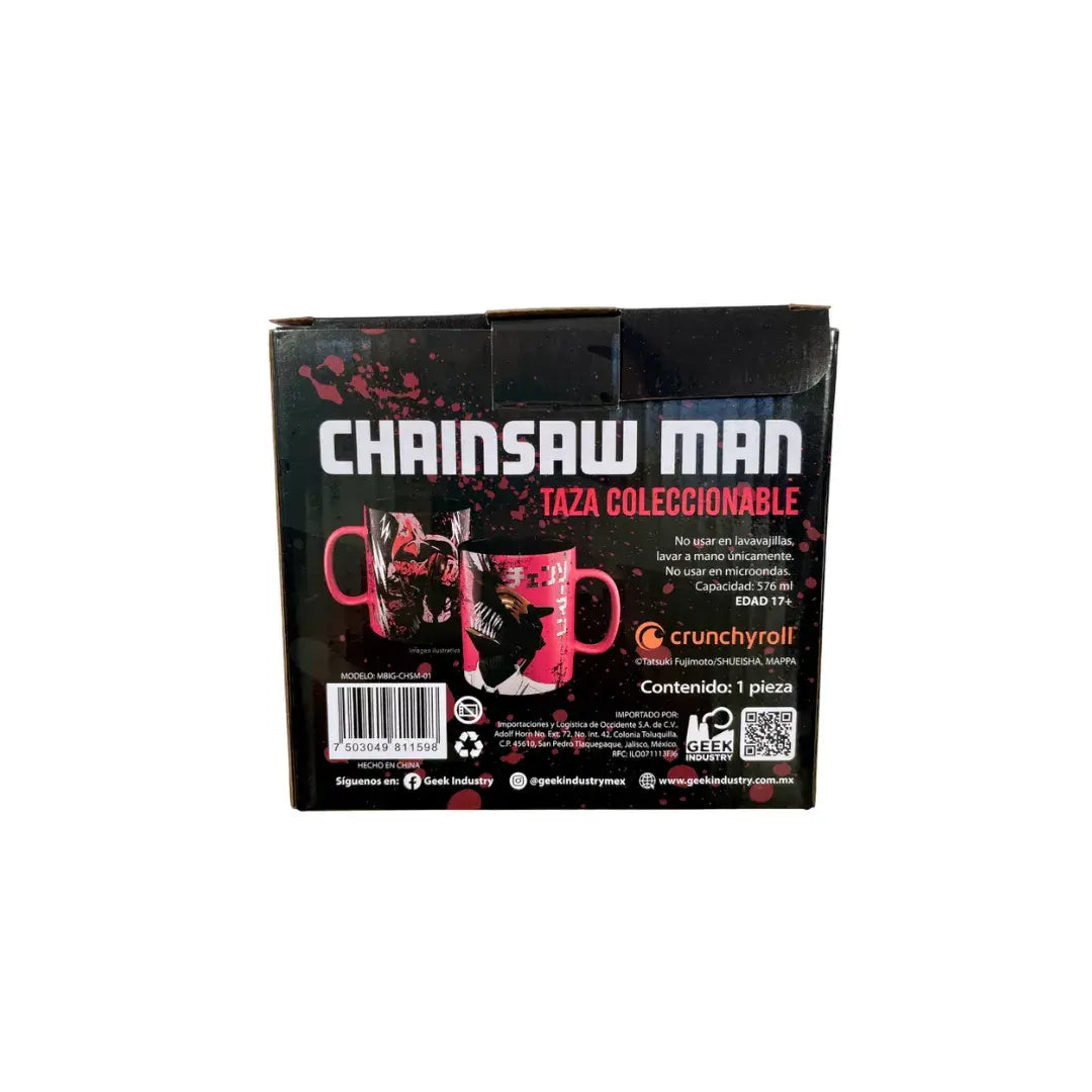 GEEK INDUSTRY TAZA JUMBO - DENJI - CHAINSAW MAN