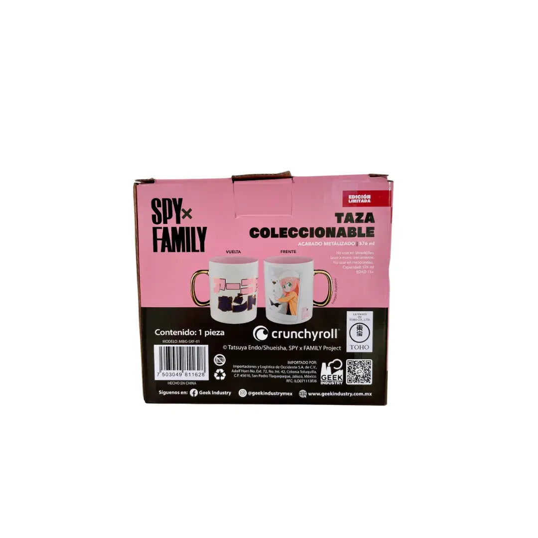 GEEK INDUSTRY TAZA JUMBO - ANYA &amp; BOND - SPY FAMILY