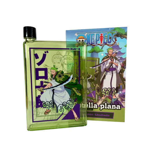 GEEK INDUSTRY - BOTELLA PLANA RORONOA ZORO - ONE PIECE