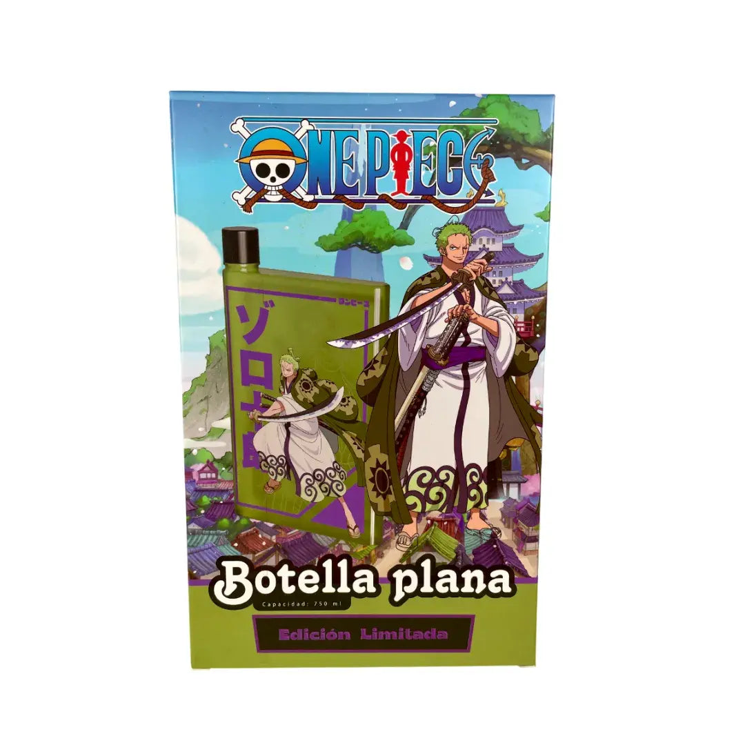 GEEK INDUSTRY - BOTELLA PLANA RORONOA ZORO - ONE PIECE