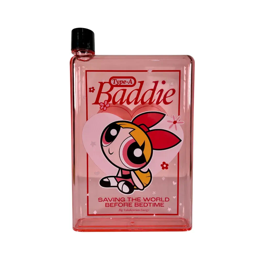 GEEK INDUSTRY - BOTELLA PLANA BOMBON - CHICAS SUPER PODEROSAS