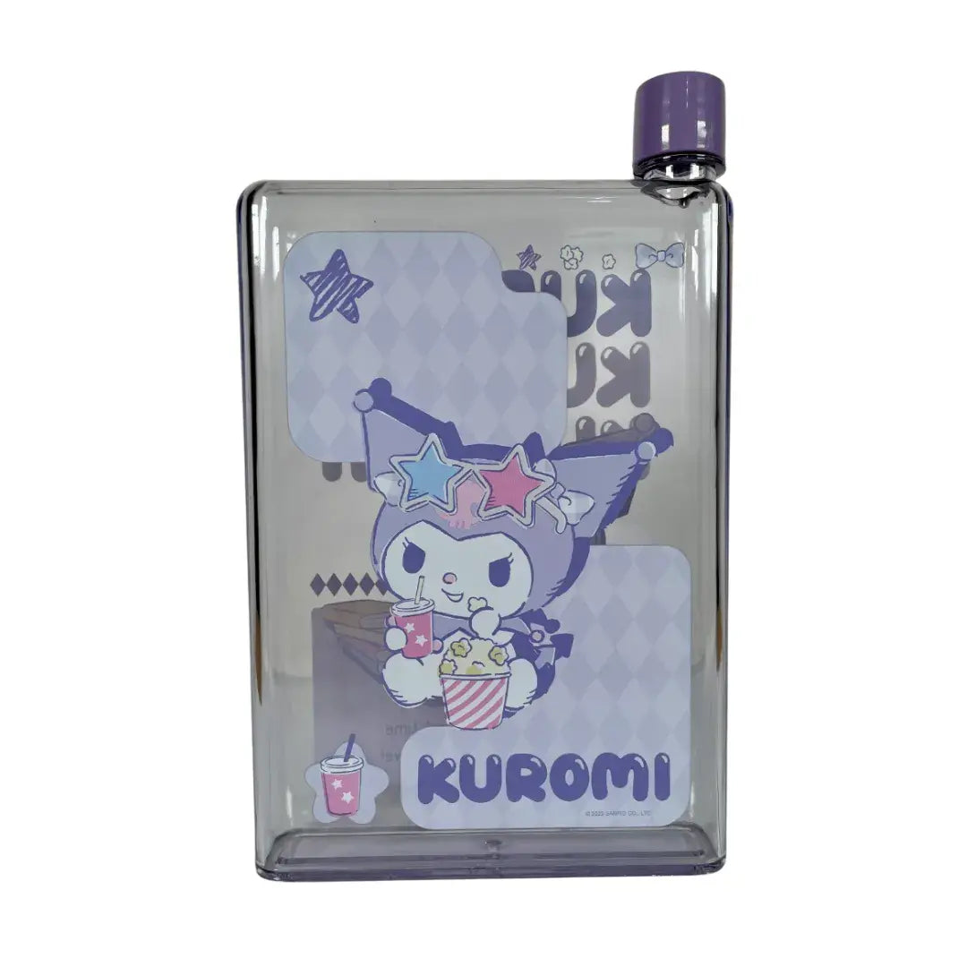 GEEK INDUSTRY - BOTELLA PLANA KUROMI - HELLO KITTY