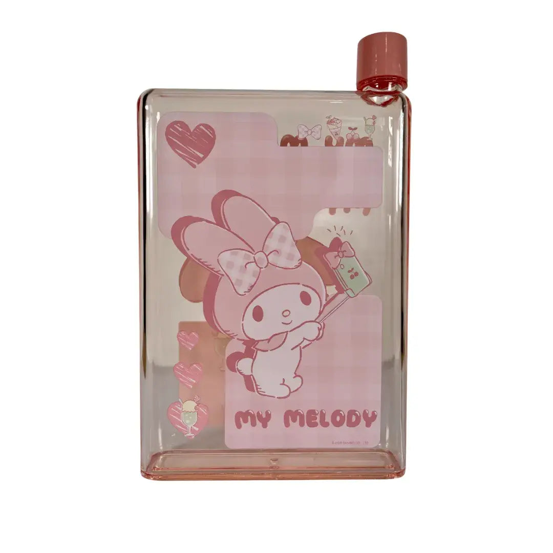 GEEK INDUSTRY - BOTELLA PLANA MY MELODY - HELLO KITTY