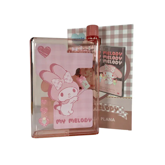 GEEK INDUSTRY - BOTELLA PLANA MY MELODY - HELLO KITTY