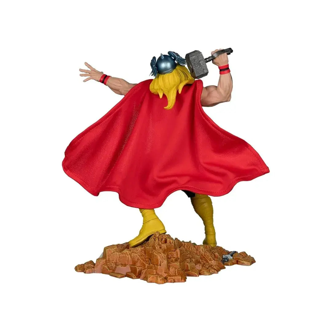 McFARLANE TOYS - THE MIGHTY THOR #177 1:6 SCALE W/ SCENE &amp; COMIC - MARVEL