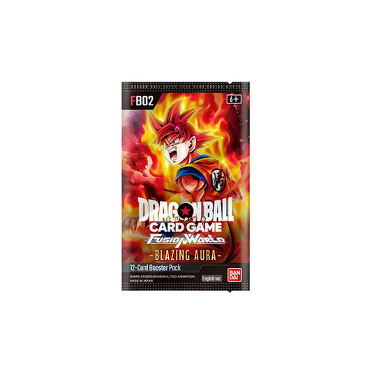 Dbs Tcg - Blazing Aura Fusion World Booster Pack
