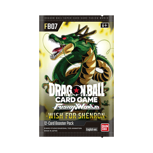 DBS TCG - WISH FOR SHENRON FUSION WORLD BOOSTER PACK