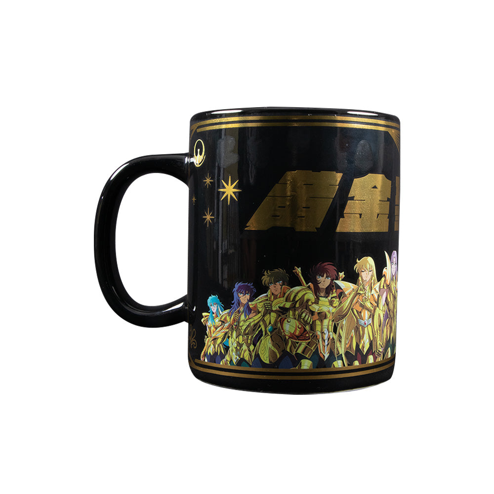 GEEK INDUSTRY TAZA JUMBO - CABALLEROS DEL ZODIACO ARMADURA DORADA