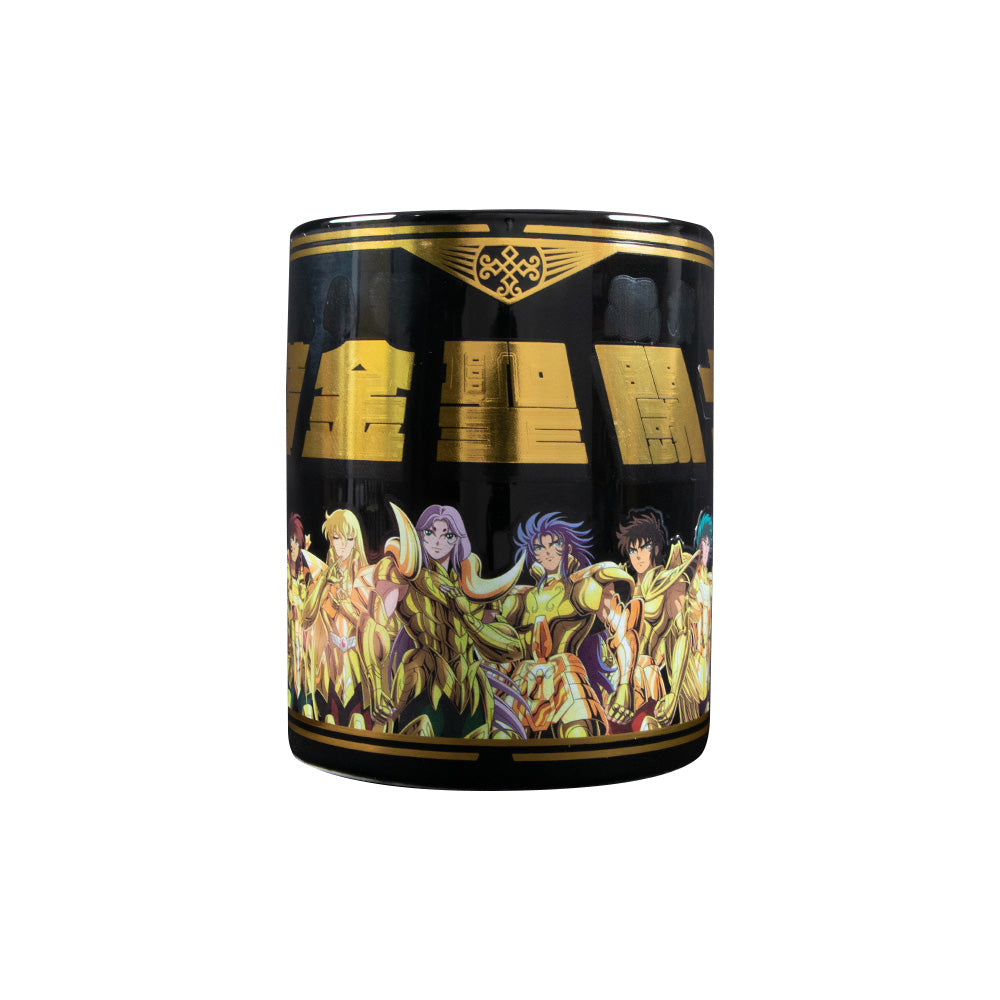 GEEK INDUSTRY TAZA JUMBO - CABALLEROS DEL ZODIACO ARMADURA DORADA