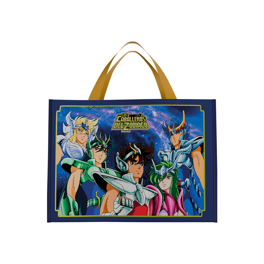 Geek Industry Bolsa Reutilizable Para Super Mercado De Los Caballeros Del Zodiaco