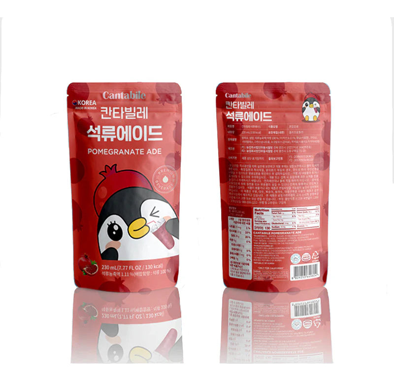 BEBIDA COREANA EN BOLSA SABOR GRANADA 230ML