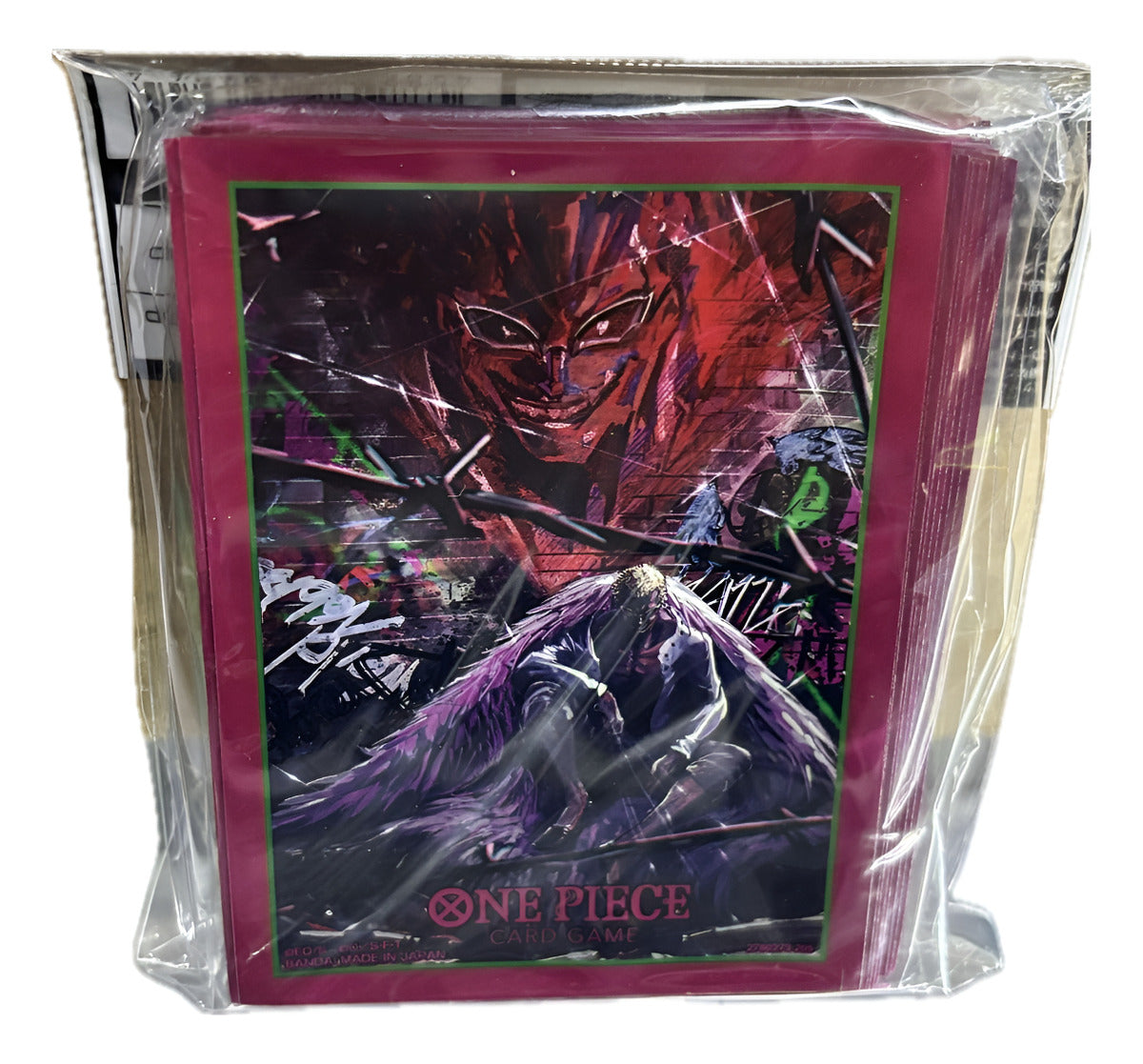ONE PIECE TCG - DON QUIJOTE DOFLAMINGO OFFICIAL SLEEVES 70 PZS LIMITED EDITION VOL. 4