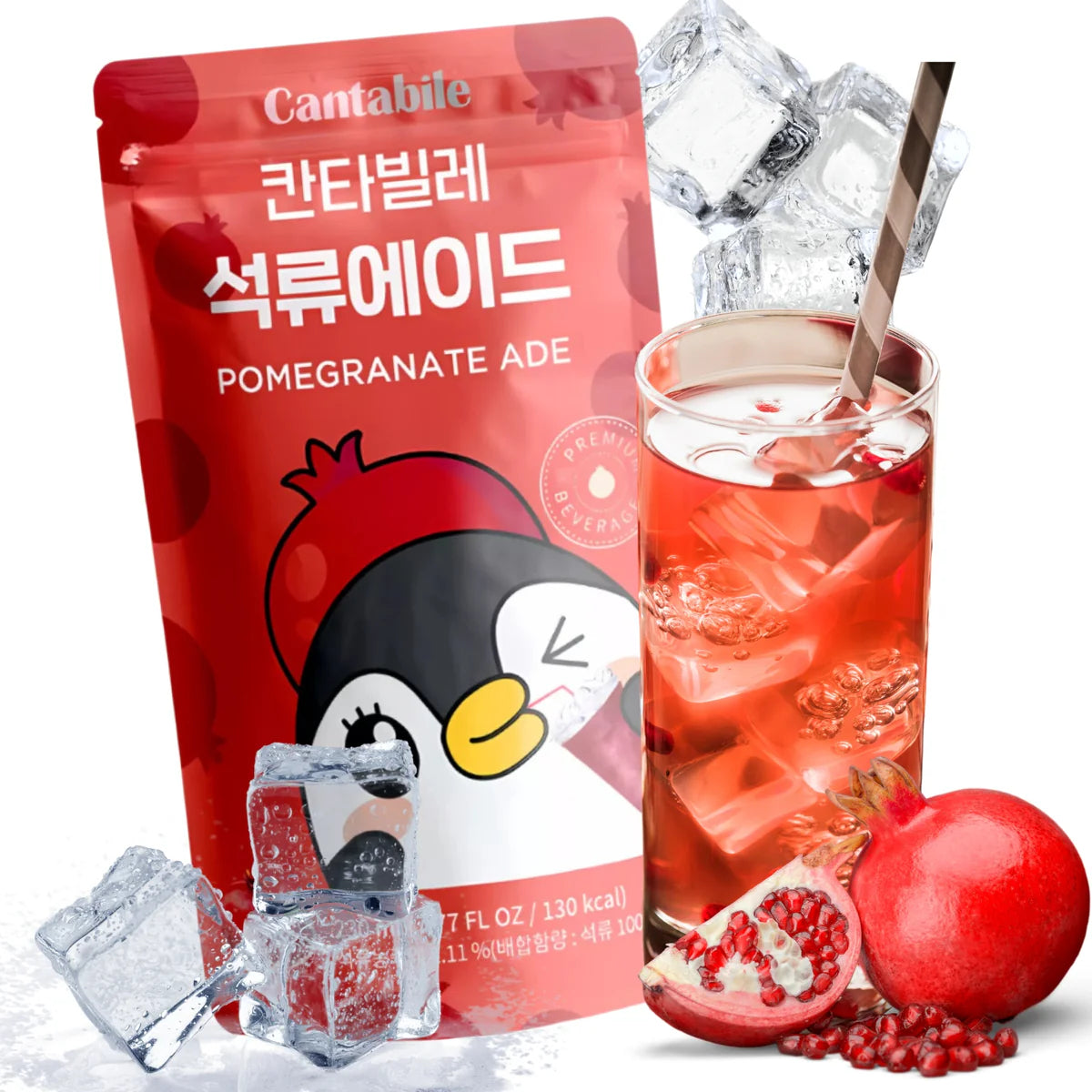 BEBIDA COREANA EN BOLSA SABOR GRANADA 230ML