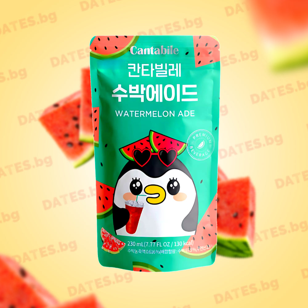 BEBIDA COREANA EN BOLSA SABOR SANDÍA 230ML