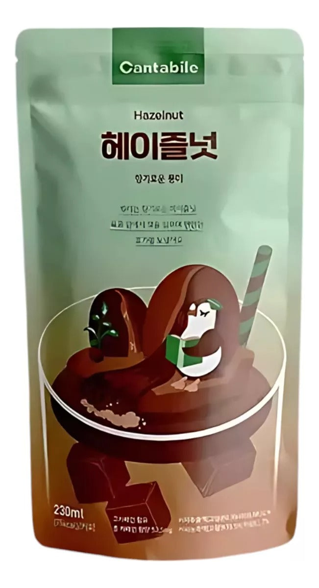 BEBIDA COREANA EN BOLSA SABOR CAFÉ CON AVELLANA 230ML
