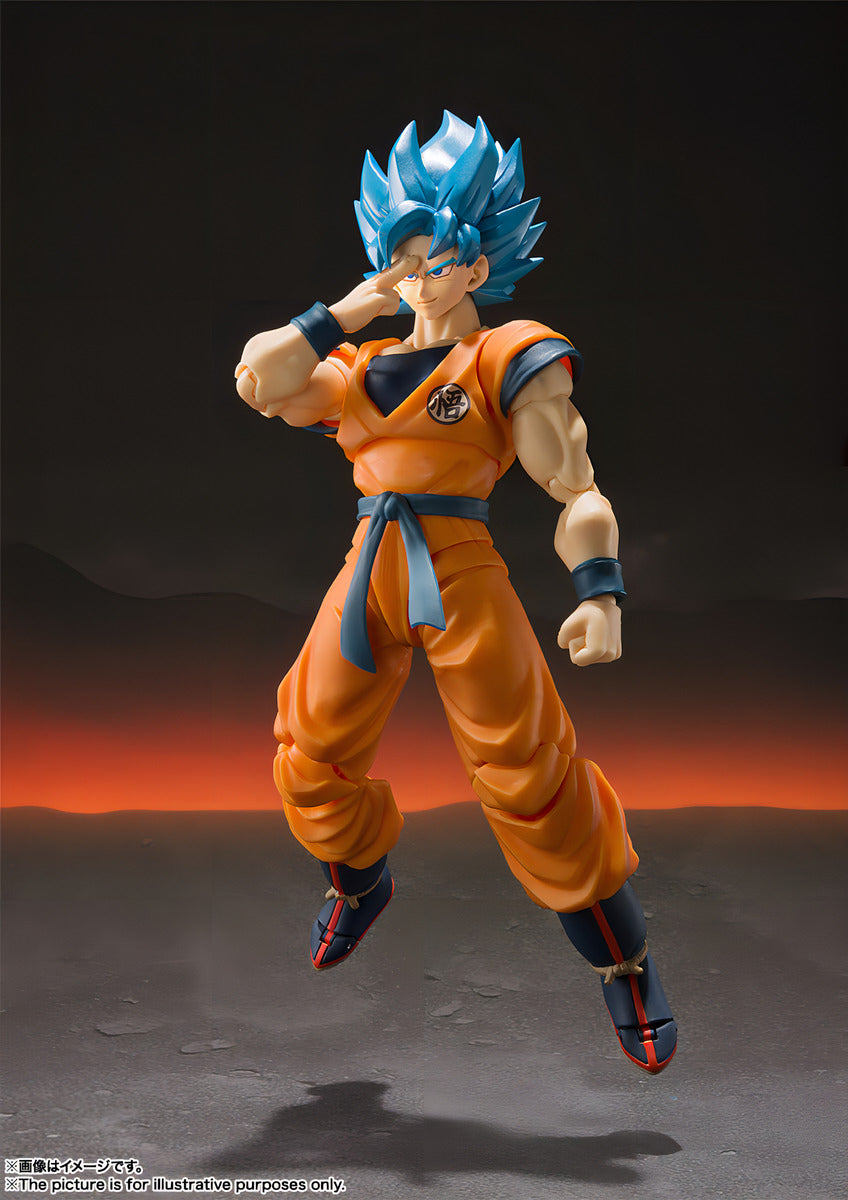 TAMASHII NATIONS S.H.FIGUARTS - RE1 SS GOD SS SON GOKU SUPER
