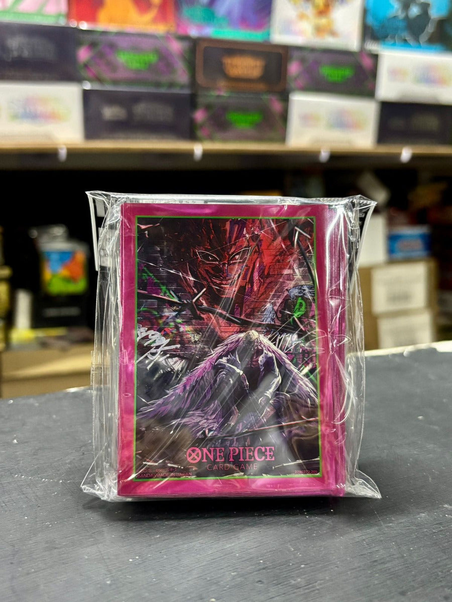 ONE PIECE TCG - DON QUIJOTE DOFLAMINGO OFFICIAL SLEEVES 70 PZS LIMITED EDITION VOL. 4