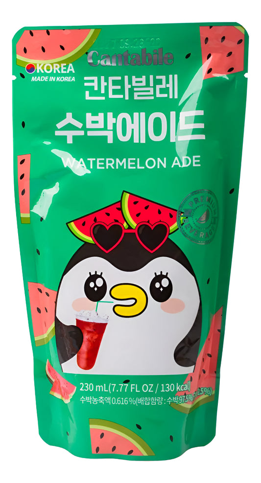 BEBIDA COREANA EN BOLSA SABOR SANDÍA 230ML