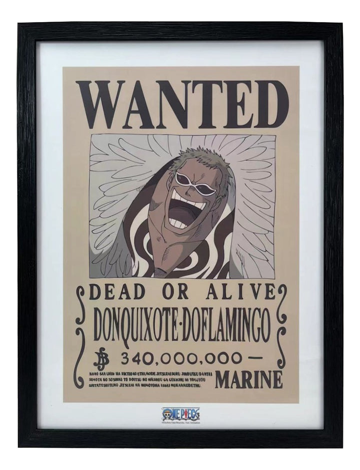 GEEK INDUSTRY - CANVAS CARTEL DE RECOMPENSA DONQUIXOTE DOFALAMINGO - ONE PIECE