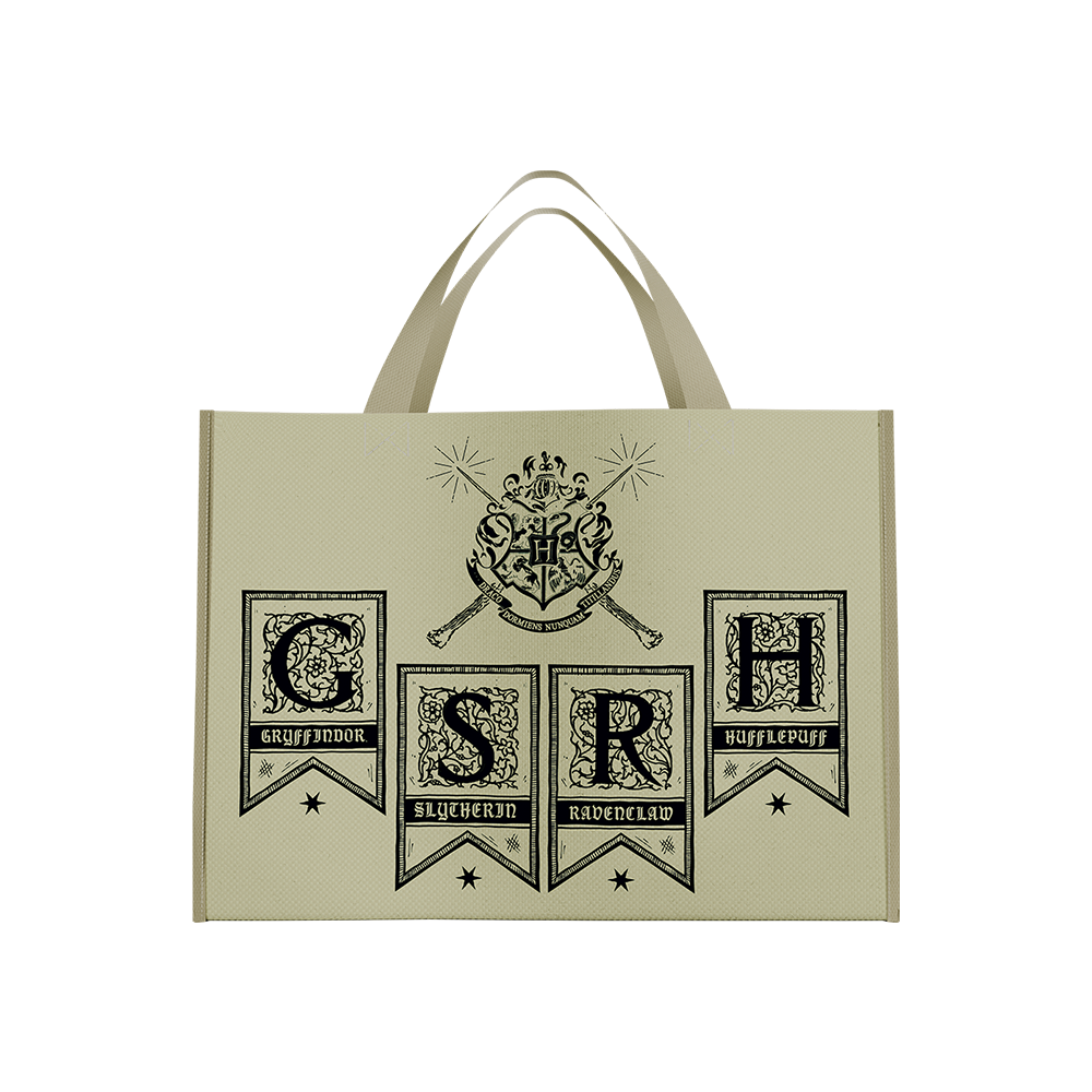 Geek Industry Bolsa Reutilizable Para Super Mercado De Quiditch