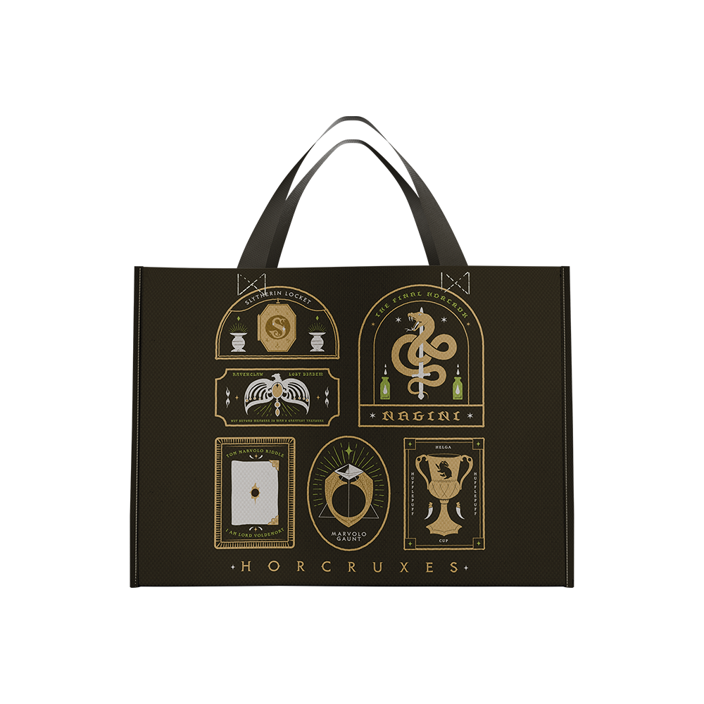 Geek Industry Bolsa Reutilizable Para Super Mercado De Harry Potter Mortifagos