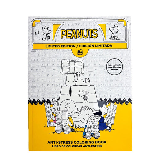 GEEK INDUSTRY - LIBRO MANDALA  COLOREAR PEANUTS