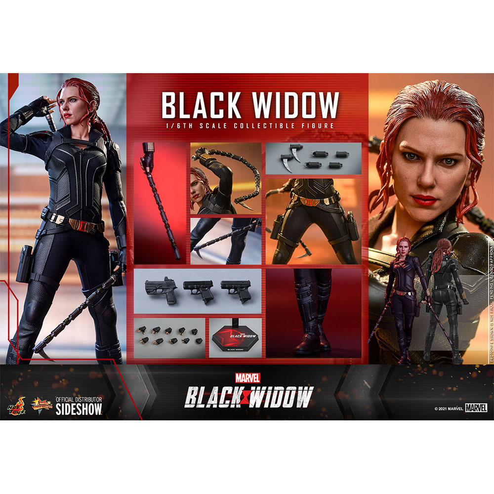 Preventa Hot Toys 16 Scale Black Widow Marvel Black Widow