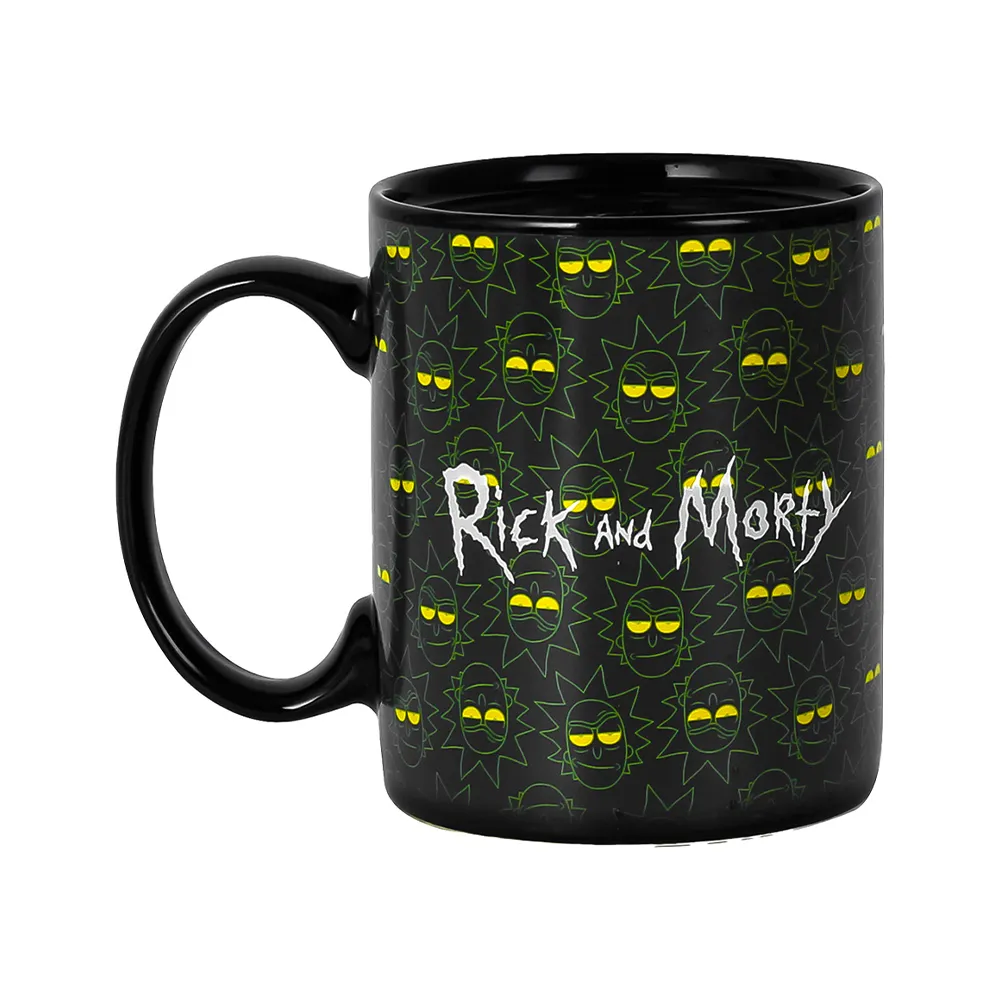 RICK & MORTY - Mug thermoréactif - 460 ml - Vaisseau Spatial