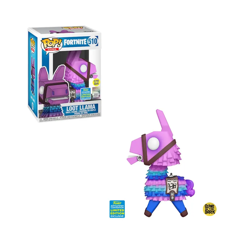 Funko POP Games: Fortnite - Loot Llama (Glow) - Summer Convention Exclusive